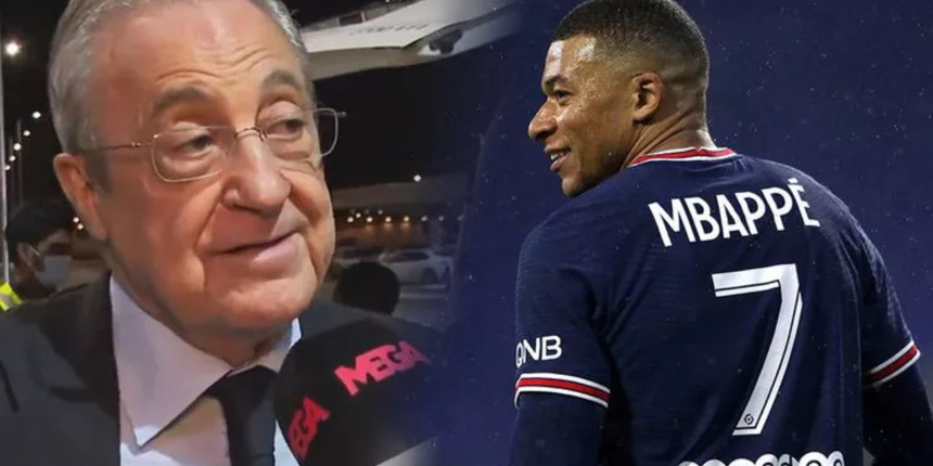 Real Madrid başkanından olay sözler: Zavallı Mbappe, şimdiden pişman olacak