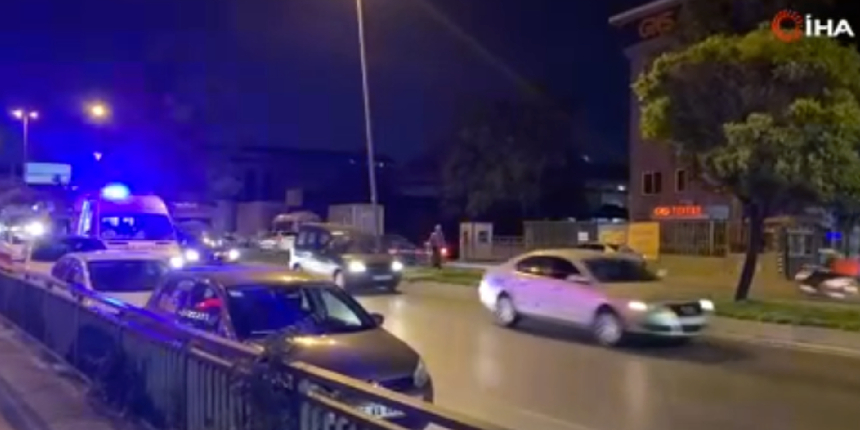 Trafikte infaz! Korsan taksideki yolcuya kurşun yağdırdılar