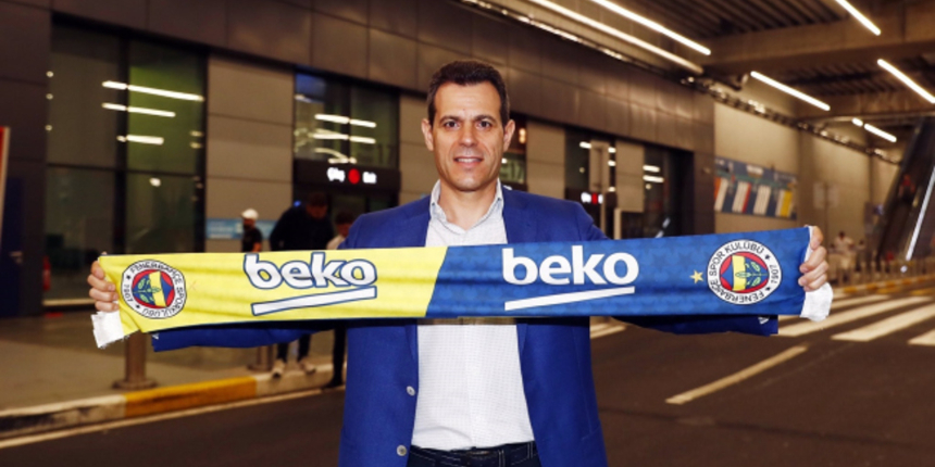 Fenerbahçe Beko'nun başantrenörü Dimitris Itoudis İstanbul'da