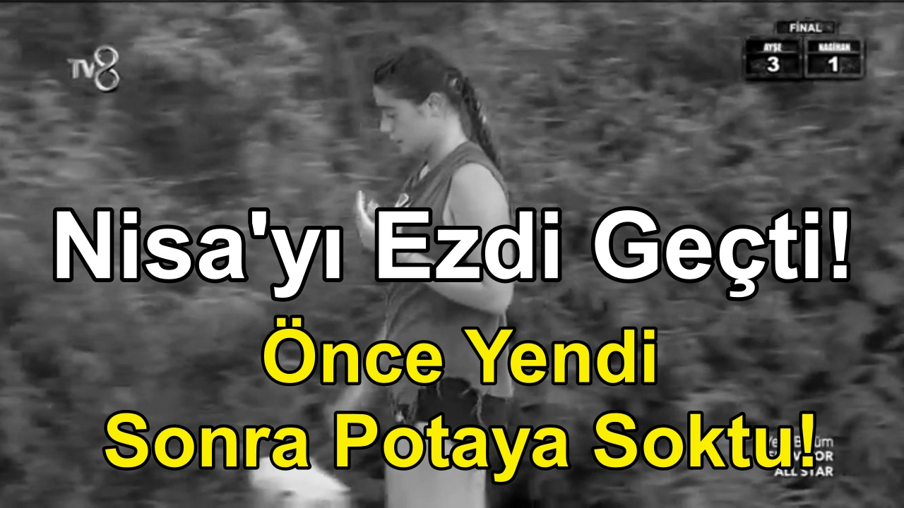Survivor 2022'de Ayşe Yüksel, Nisa Bölükbaşı ile Dalga Geçti! Oyunda Yendi, Konseyde Potaya Soktu!
