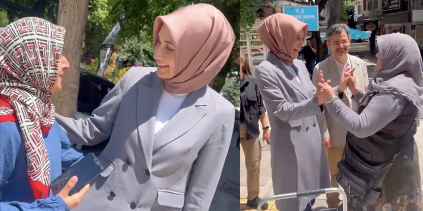 Afyon'a kadın eli değdi: Vali Yiğitbaşı komşu esnafı ziyaret etti, samimi görüntüler paylaştı