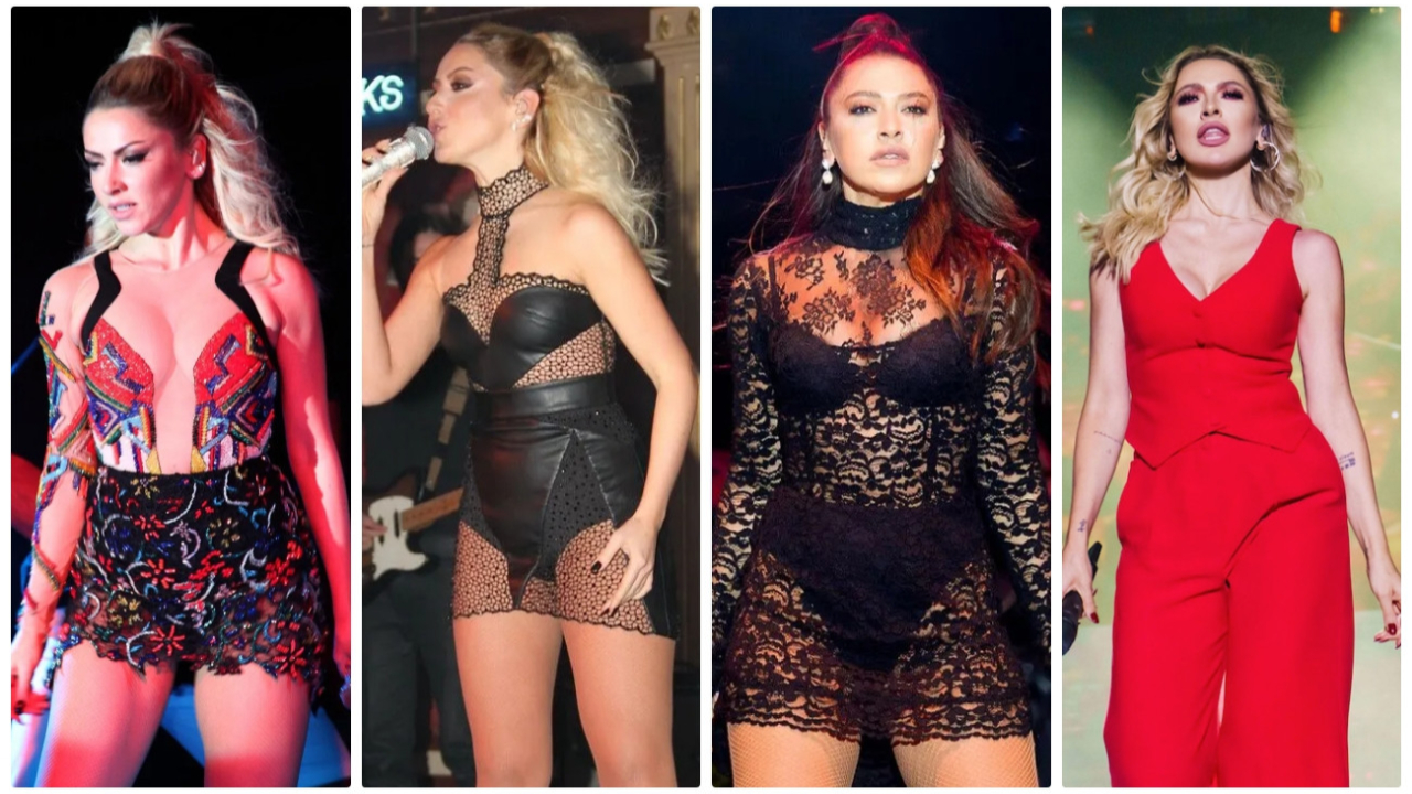 Hadise mini elbise ve iddialı mayolarına veda etti! Son konserindeki tarzı dikkat çekti