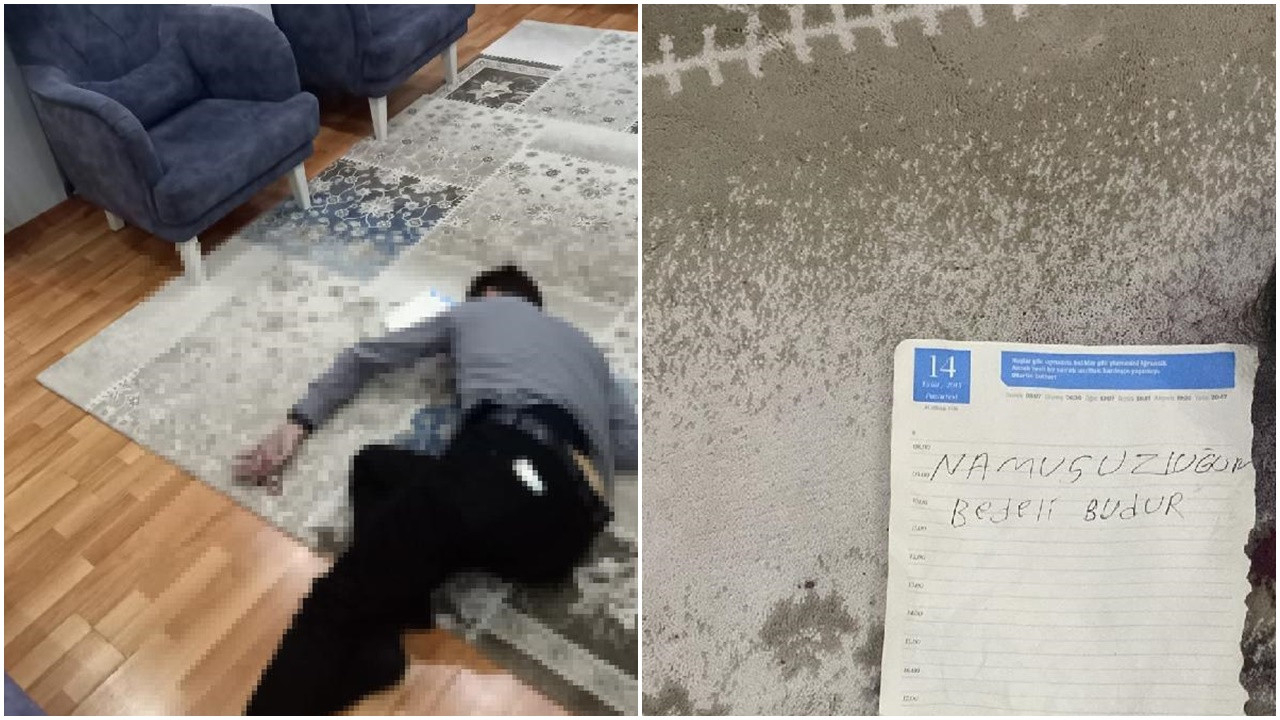 Eşine 5 yıl önce tecavüz eden adamı evine çağırıp infaz etti! Bir de not bıraktı