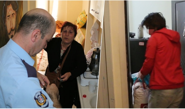 Yaşlı kadın evine döndüğünde gördüğü tablo karşısında şok yaşadı...