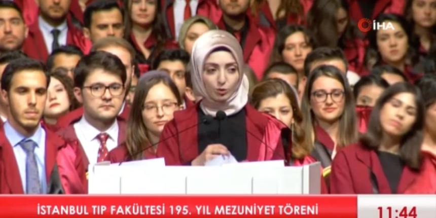 İstanbul Üniversitesi Tıp Fakültesi birincisinden ibretlik sözler: Ya bu deveyi güdecek, ya bu diyarda kalacağız
