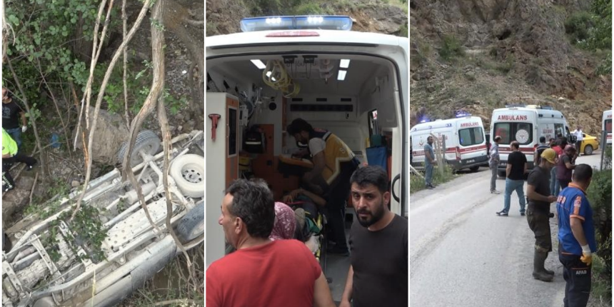 Maden işçilerini taşıyan servis, köprüden uçtu!