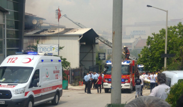 Ankara İvedik Sanayi Bölgesi'nde patlama