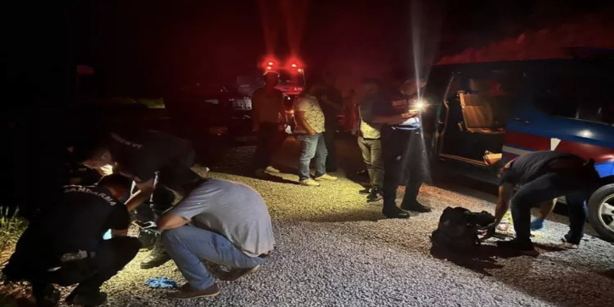 Alanya’da ormanı yakan şüpheli suçüstü yakalandı: Ateş yakıp başında tüfekle beklemiş