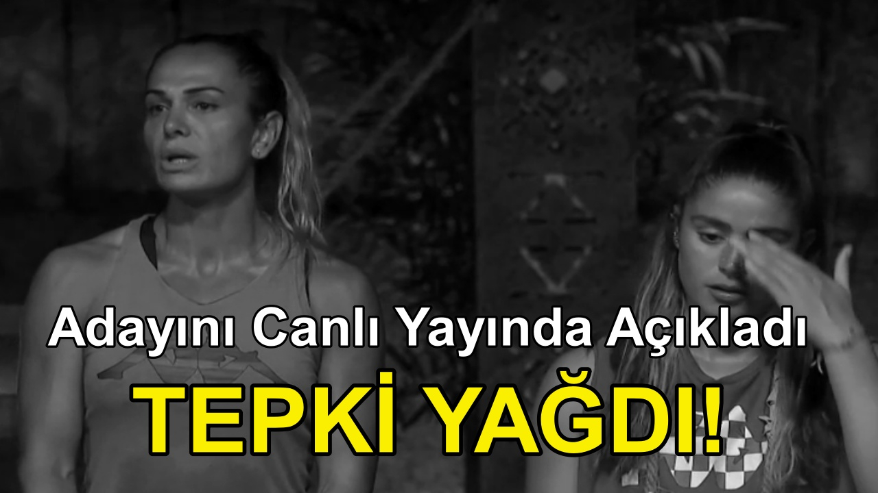 Survivor 2022'de Ayşe Yüksel'in Kararı Herkesi Şaşırttı! Eleme Adayını Canlı Yayında Açıkladı