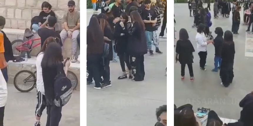 İran'da kaykay etkinliğine başörtüsüz katılan 5 genç kız gözaltına alındı