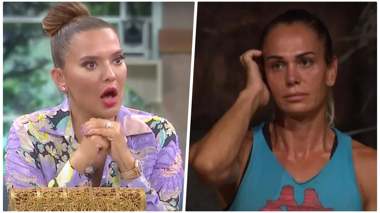 Demet Akalın, Survivor'da Nagihan Karadere’nin elenmesine  tepki gösterdi