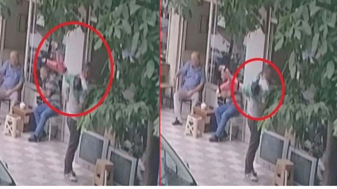 Omzuna düşen bebeği saksı sandı bebek olduğunu görünce şok oldu!