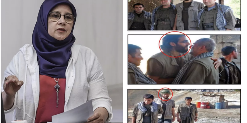 HDP'li Kaya'dan skandal sözler! Oğlu, teröristlerle boy boy fotoğraf çektirdi: Gözaltına alınınca 'Soysuzlar' dedi