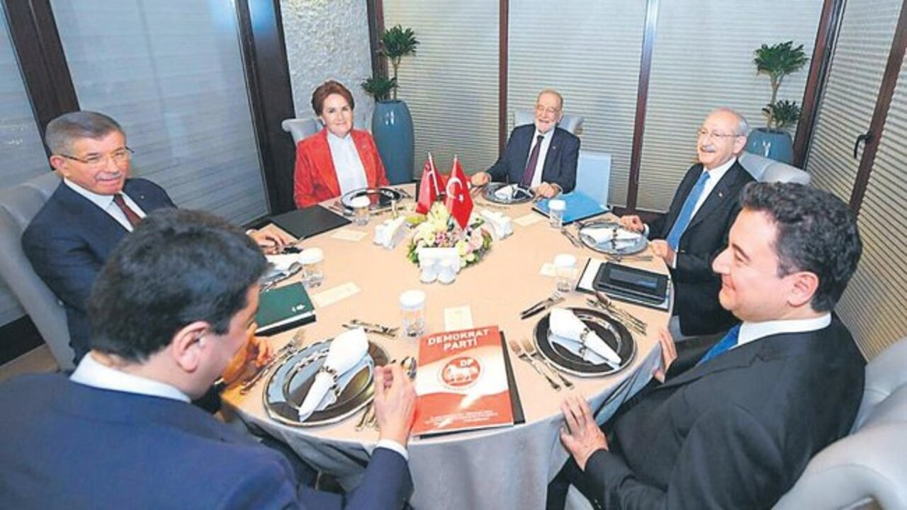 6'lı masada toplantı telaşı! Akşener onaylarsa Milet İttifakı'nın adayı belli olacak