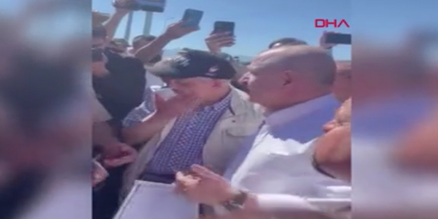 Suriye sınırına mayın döşeyeceğini söyleyen Ümit Özdağ Hatay'a alınmadı