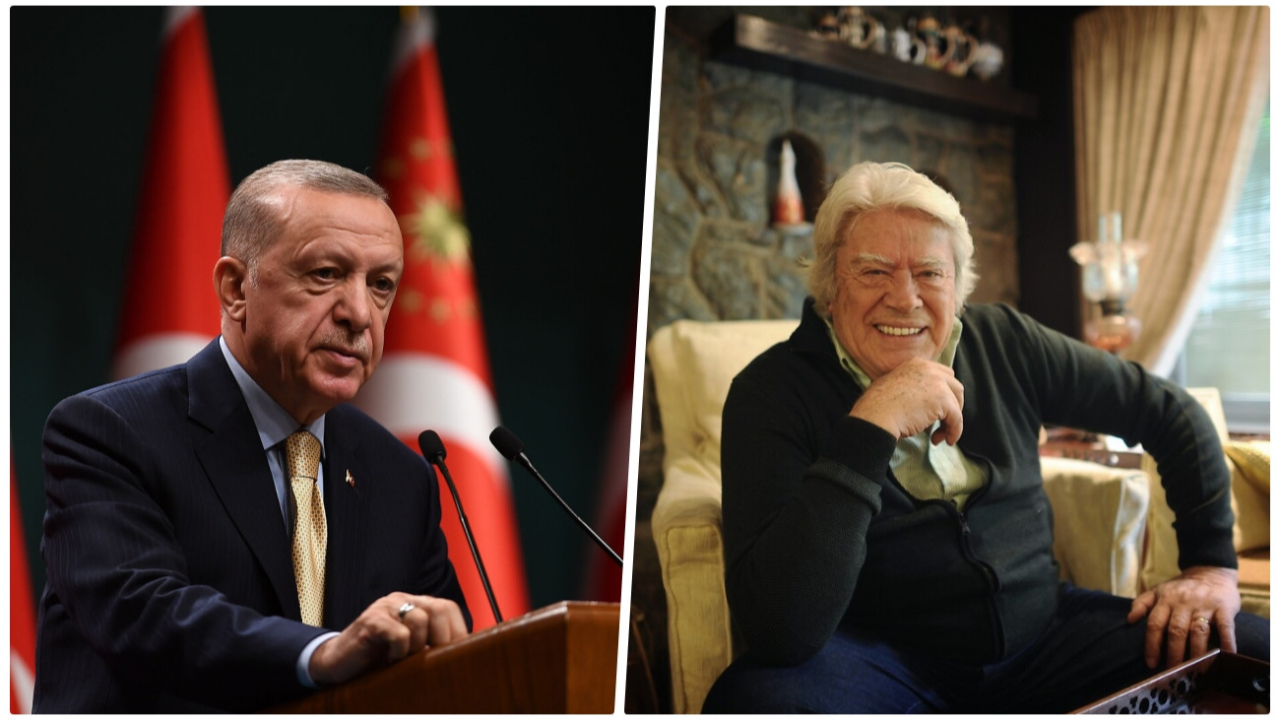 Cumhurbaşkanı Erdoğan'dan Cüneyt Arkın için taziye mesajı