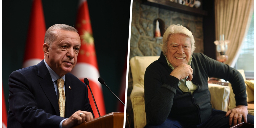 Cumhurbaşkanı Erdoğan'dan Cüneyt Arkın için taziye mesajı