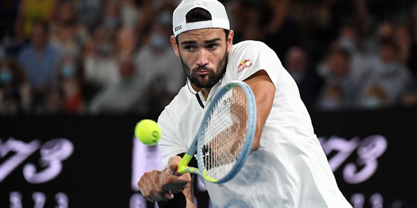 Kovid-19 testi pozitif çıkan İtalyan tenisçi Berrettini, Wimbledon'dan çekildi