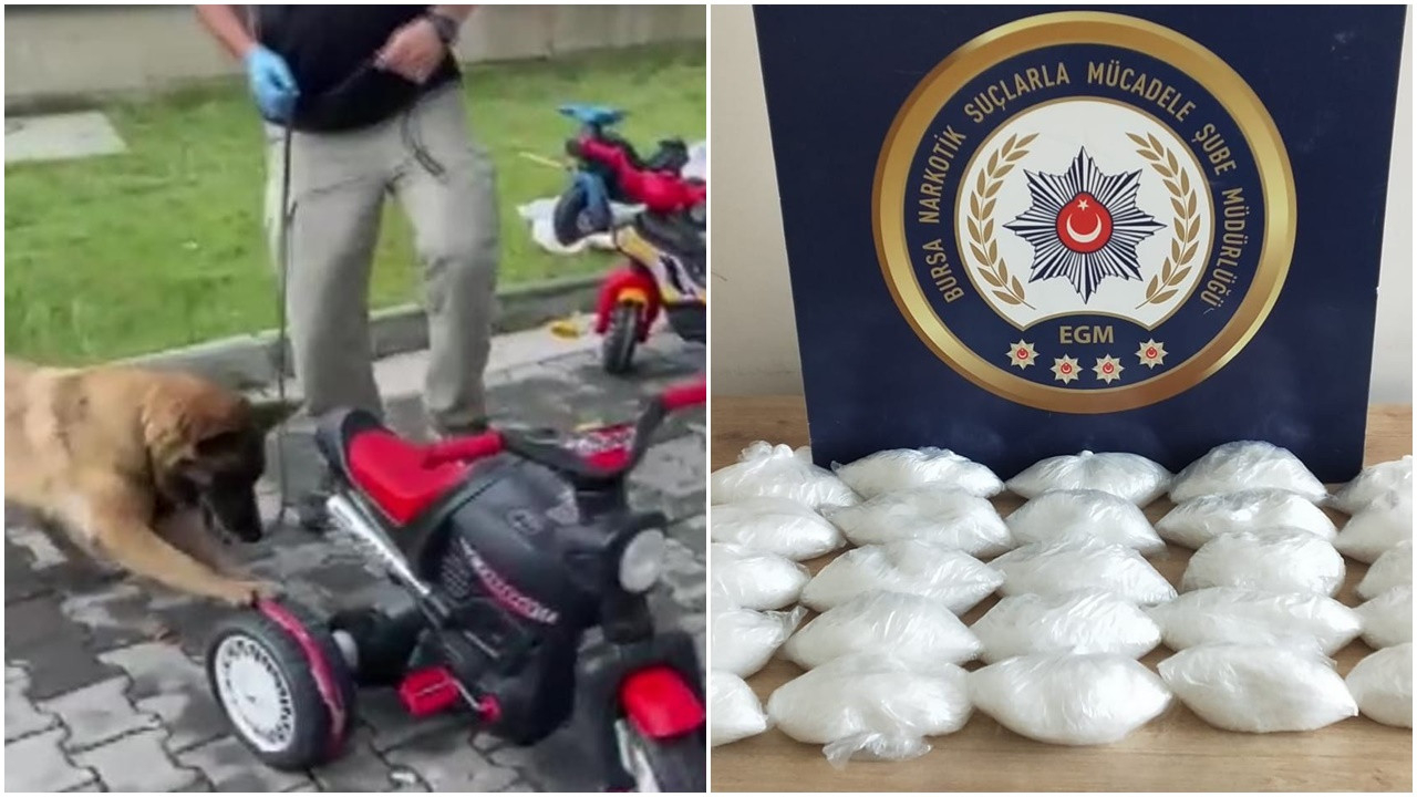 Uyuşturucu tacirlerinin 5 kilo uyuşturucuyu sakladıkları yer şaşırttı