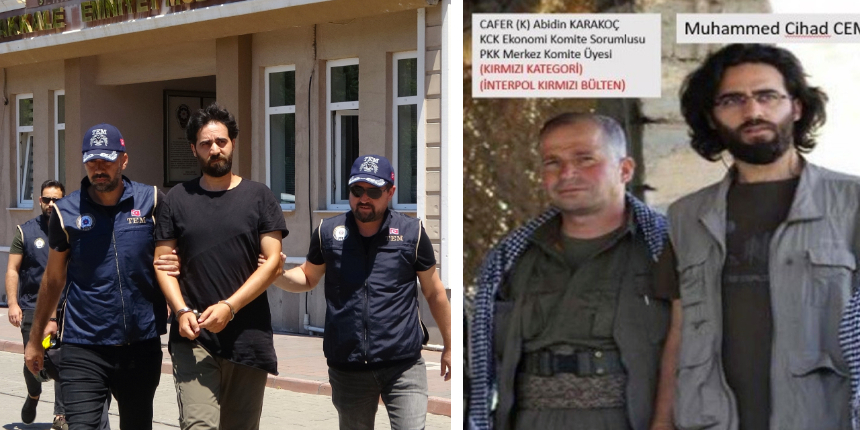 Kırmızı bültenle aranan teröristle fotoğrafı çıkmıştı! HDP’li vekil Hüda Kaya'nın oğlu tutuklandı