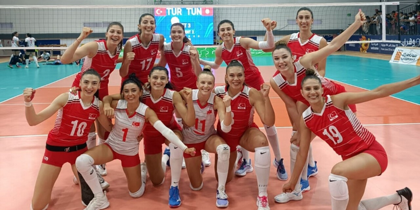 Filenin Sultanları, Tunus'u 3-0 yenerek Akdeniz Oyunları'nda yarı finale yükseldi