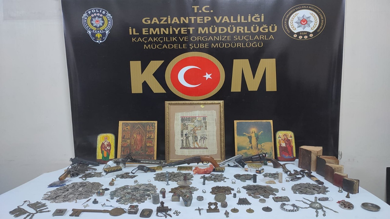 Tarihi eser kaçakçısına operasyon şoku