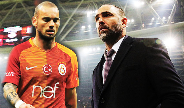 Galatasaray'da büyük kriz! Tudor'dan Sneijder hakkında şok sözler!
