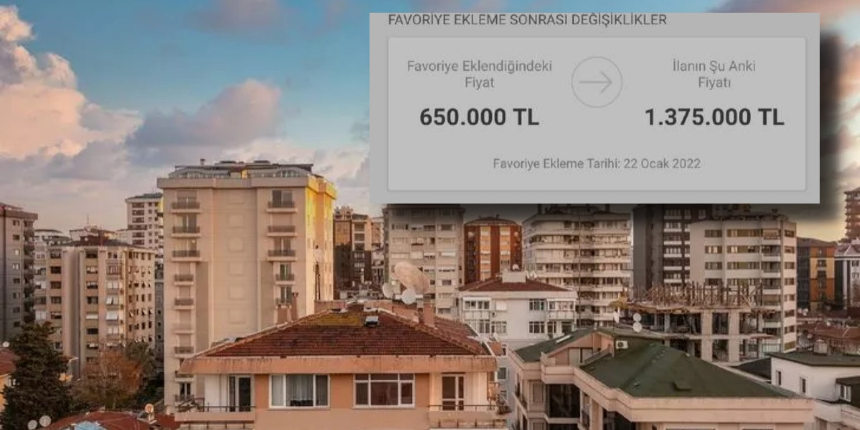 Emlak sitelerini ceza korkusu sardı: Fahiş fiyatlı ilanlar apar topar kaldırılıyor!
