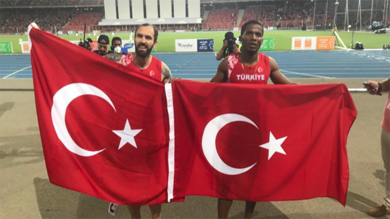 Akdeniz Oyunları'nda Jak Ali Harvey altın, Ramil Guliyev gümüş madalya kazandı!
