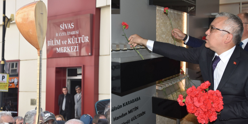 Sivas Olayları'nın 29'uncu yılında hayatını kaybedenler anıldı: Bu üzüntü sadece Sivaslıların değil, ülkemizin üzüntüsüdür!