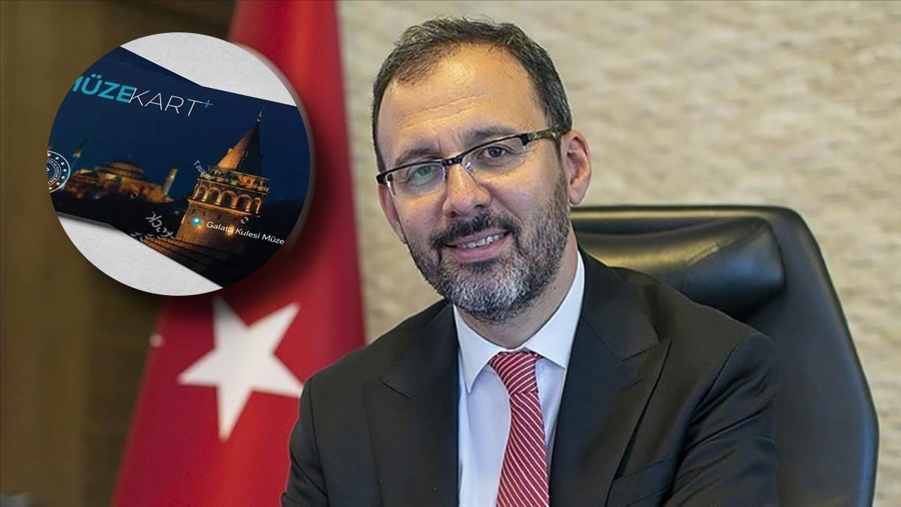 Bakan Kasapoğlu'ndan gençlere müjde: 18-25 yaş arasına ücretsiz Müzekart verilecek!