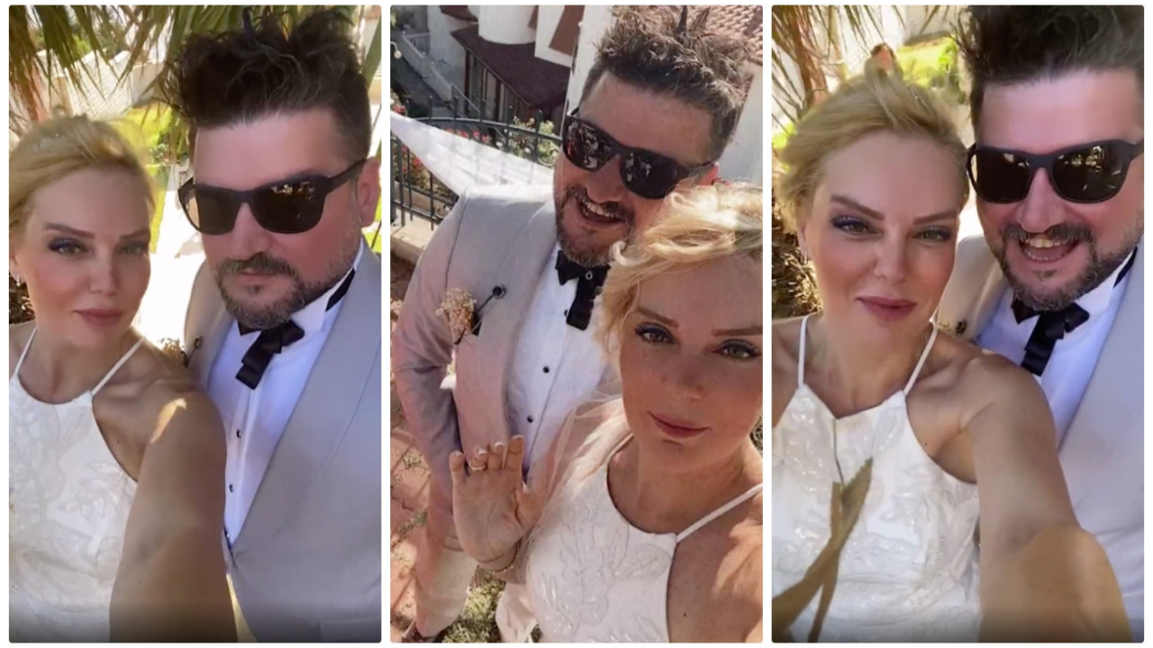 Kayahan'ın kızı Beste Açar 4. kez nikah masasına oturdu! 3 aylık sevgilisi Evren Bölek'le evlendi