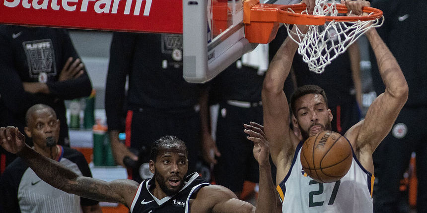 NBA'de Utah Jazz'ın Fransız pivotu Rudy Gobert, Minnesota Timberwolves'a takas edildi