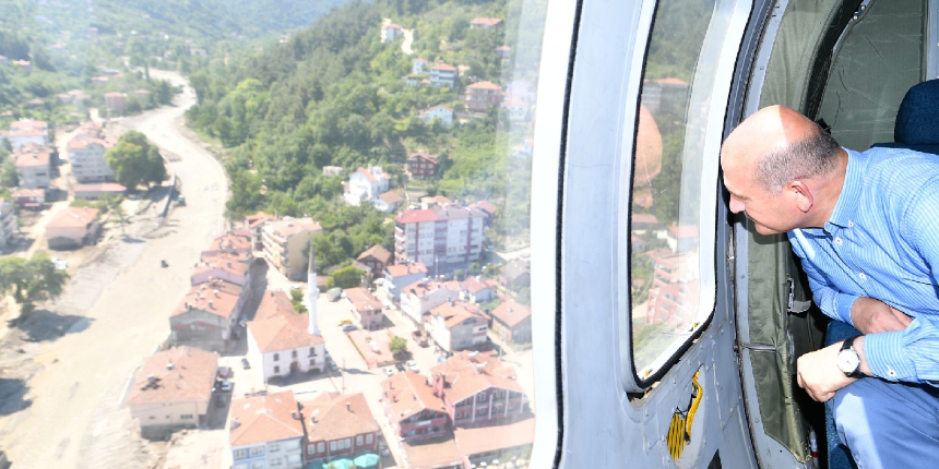 Bakan Soylu, Batı Karadeniz'deki selin bilançosunu açıkladı: 4,2 milyar TL