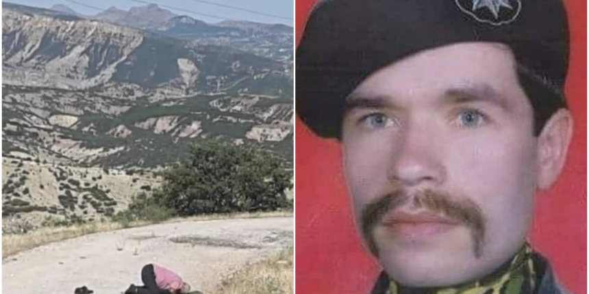 Duygulandıran anlar... Yıllar sonra kardeşinin şehit olduğu yerde namaz kıldı