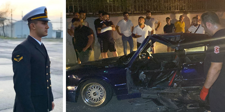Kocaeli'deki kazada ağır yaralanan astsubaydan acı haber