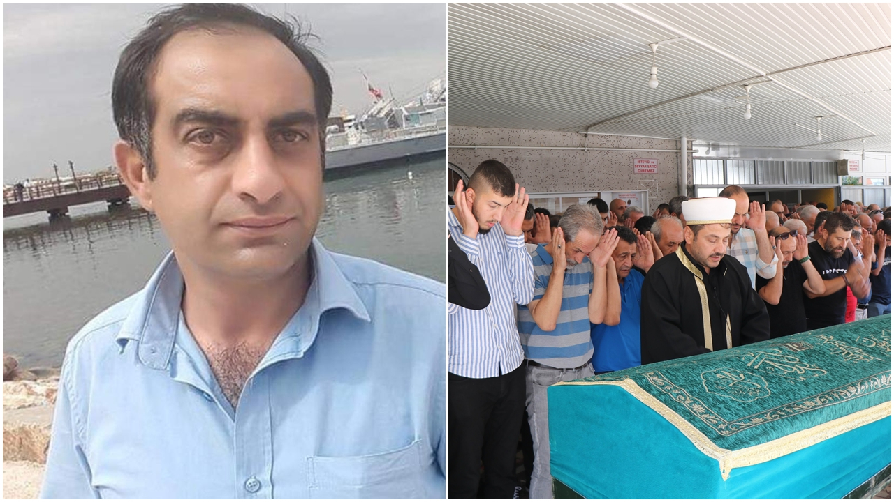 Samsun'da kızını kurtarmak isterken boğulan baba son yolculuğuna uğurlandı