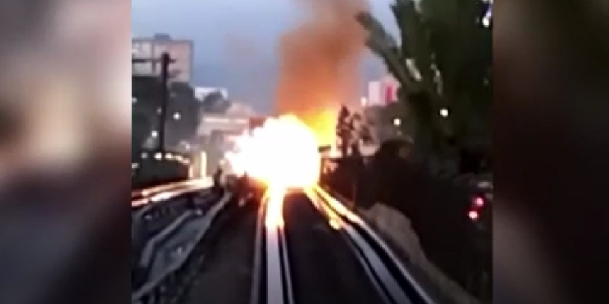 Meksika’da metro hattında patlama: Bin 400 yolcu tahliye edildi