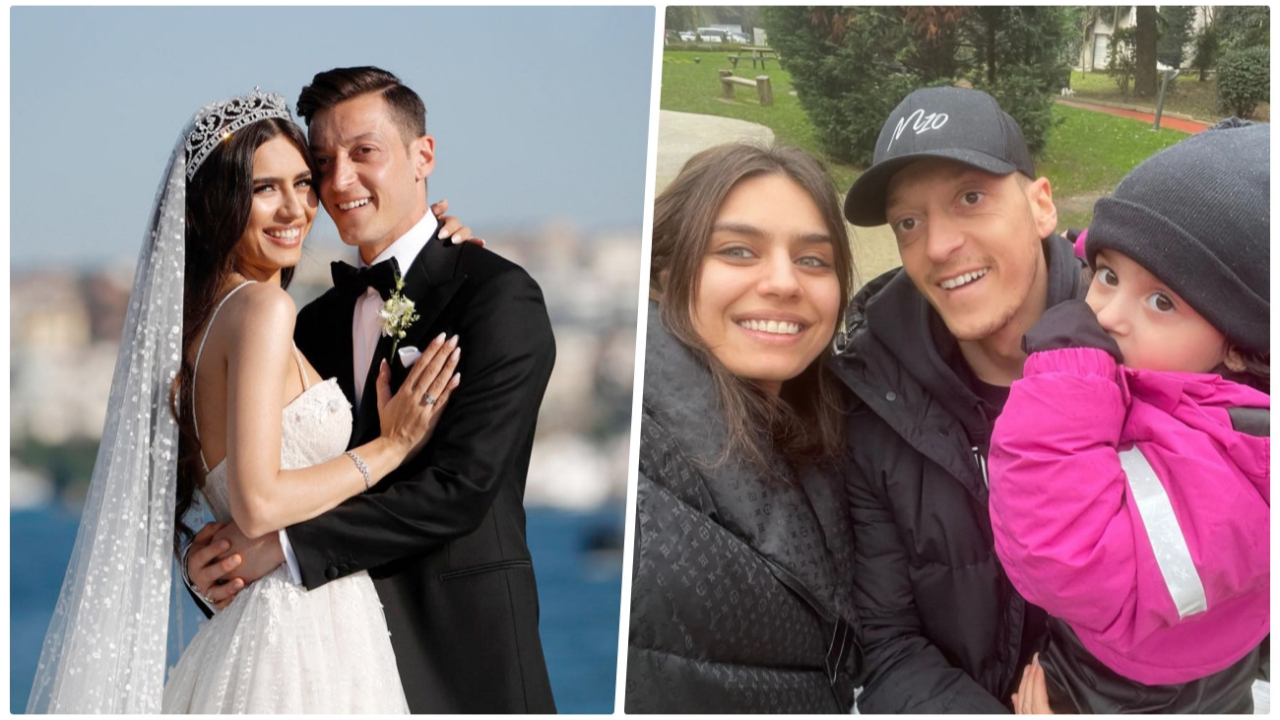 İkinci bebeğine hamile olan Amine Gülşe Özil'den karnı burnunda pozlar