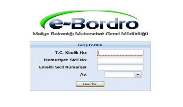 Zamlı memur maaşları e-bordrodan sorgulanabilecek...