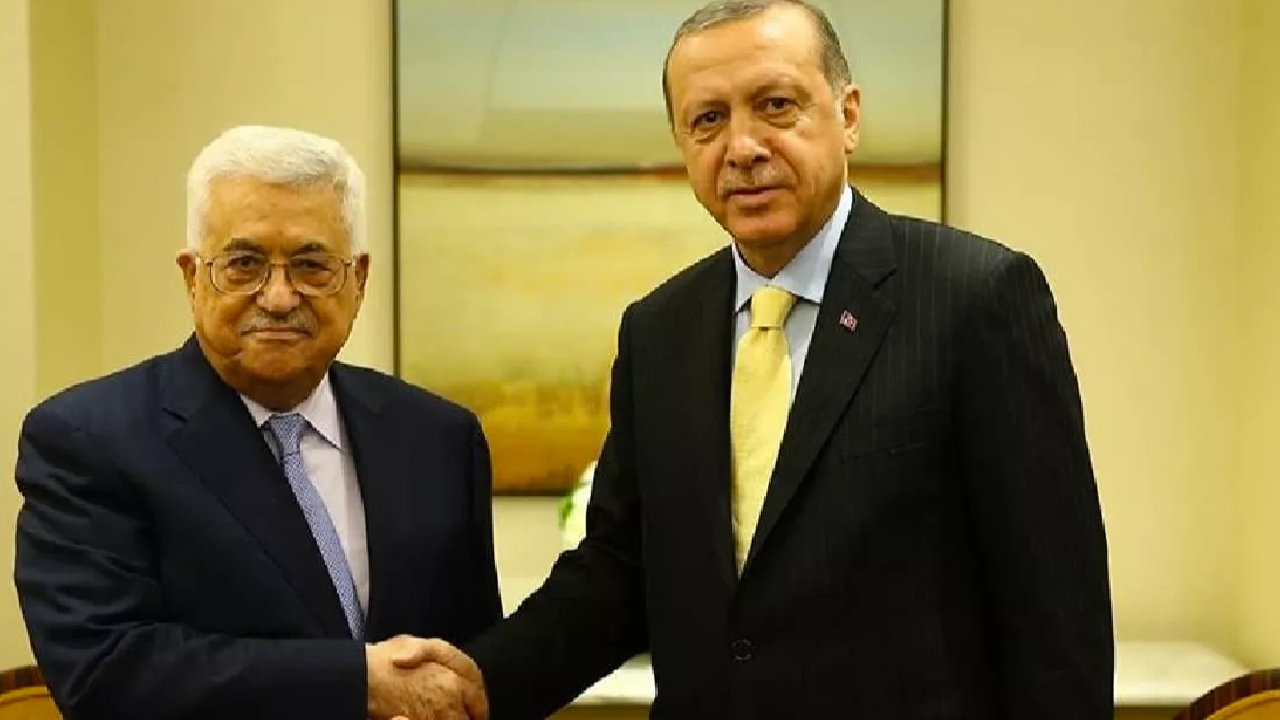 Cumhurbaşkanı Erdoğan, Filistin Devlet Başkanı Abbas ile telefonda görüştü
