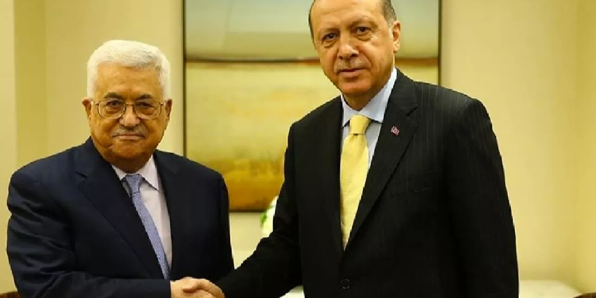 Cumhurbaşkanı Erdoğan, Filistin Devlet Başkanı Abbas ile telefonda görüştü
