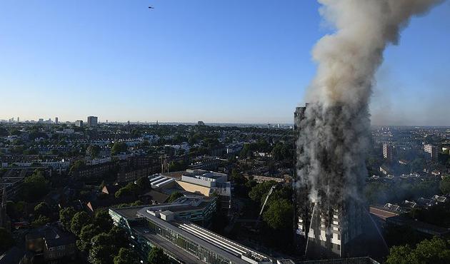 Londra'daki gökdelen yangınında ölü sayısı artıyor!