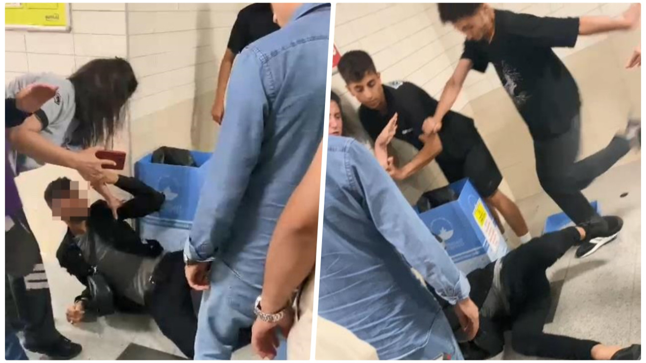 Bursa'da metro istasyonunda kadınların gizlice fotoğrafını çeken genç darbedildi