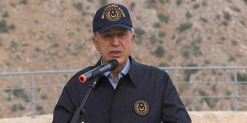 Bakan Akar: Terörist hedeflere her türlü müdahaleyi yaptık, yapacağız