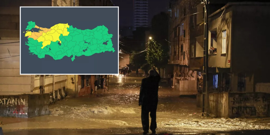 Uyarılar peş peşe geliyor: İstanbul için turuncu, Ankara için sarı alarm! Çok kuvvetli olacak!