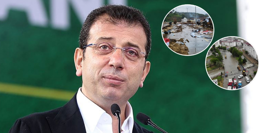 İmamoğlu'ndan "Tatildeyim ama kalbim İstanbul için atıyor" paylaşımı: Yağışı uzaktan takip ediyorum!