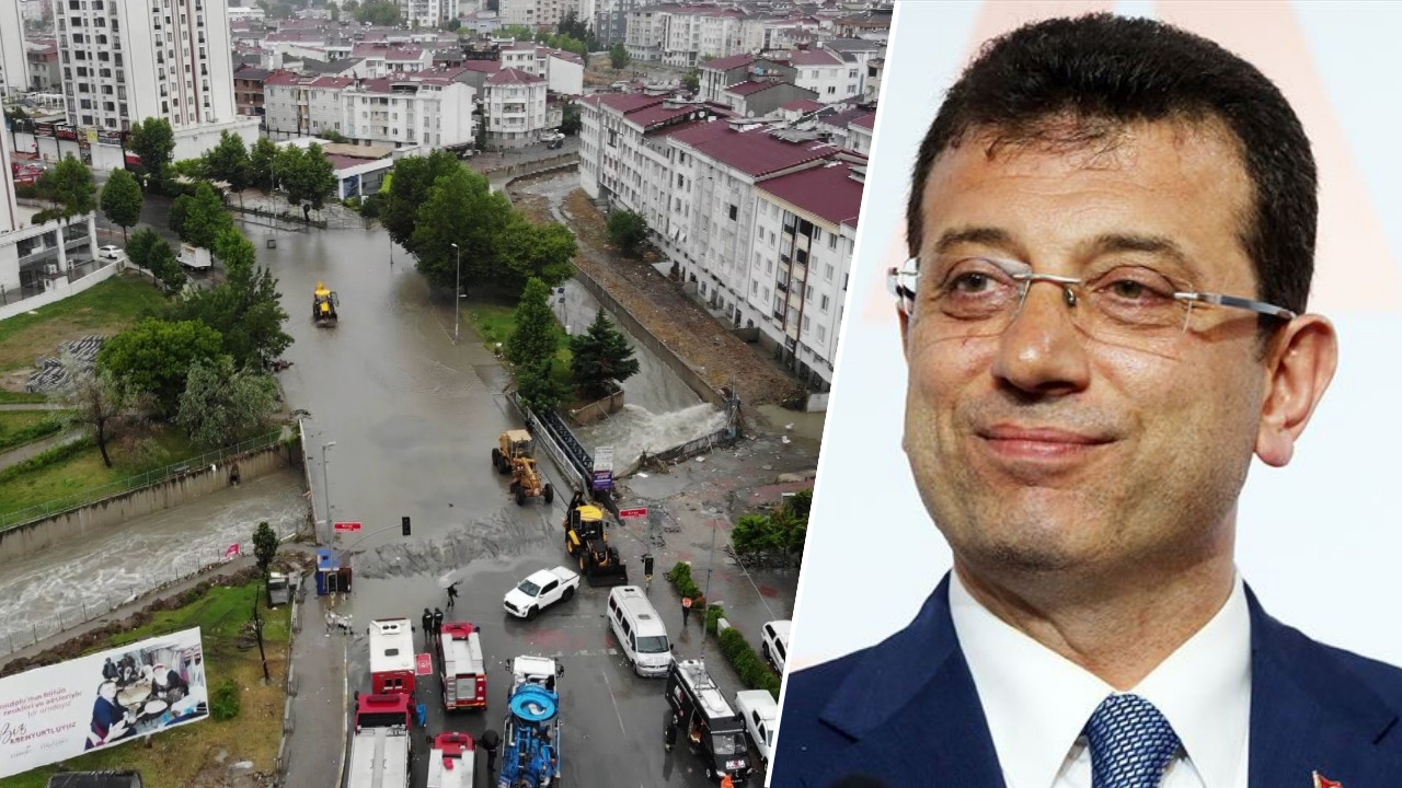 İstanbul'u sel vurdu! İmamoğlu yine ortada yok... 'Muğla'da tatilde' iddiası!