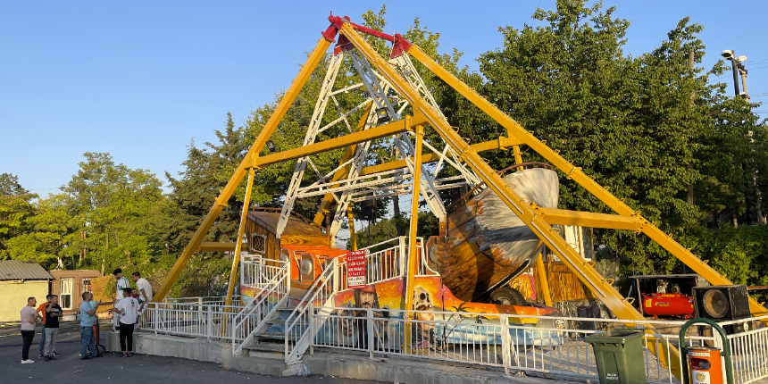 Lunapark'ta facia! Gondoldan düşen kişi öldü