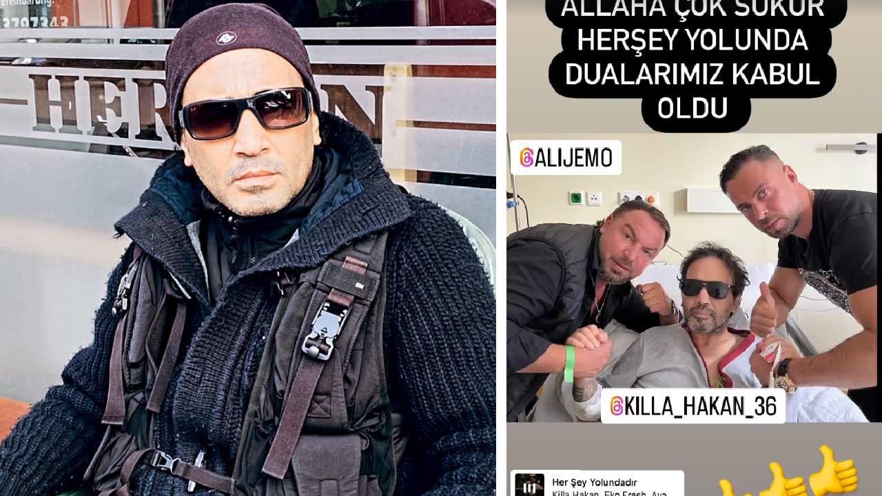 Yoğun bakımda tedavi gören Killa Hakan'dan sevindiren haber! İşte son sağlık durumu